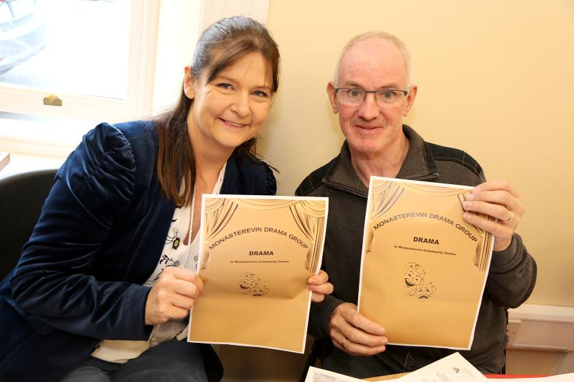 Jean Dwyer and Coleman Hynes from Monasterevin Drama Group