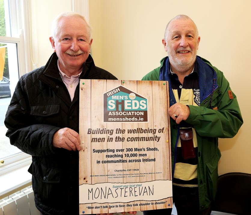 John Dowling and Brian Deasy from Monasterevin Mens Shed