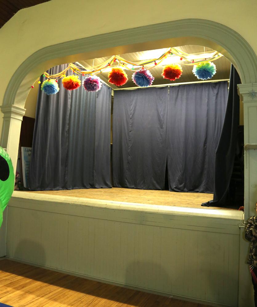 Monasterevin Community Centre Stage dedicated to Peter McArdle