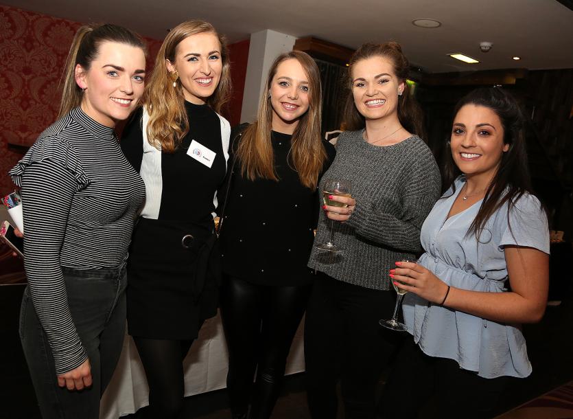 Ciara Dooley, Karen Kenny, Ciara Cooney, Courtney Smith and Tina Garvey