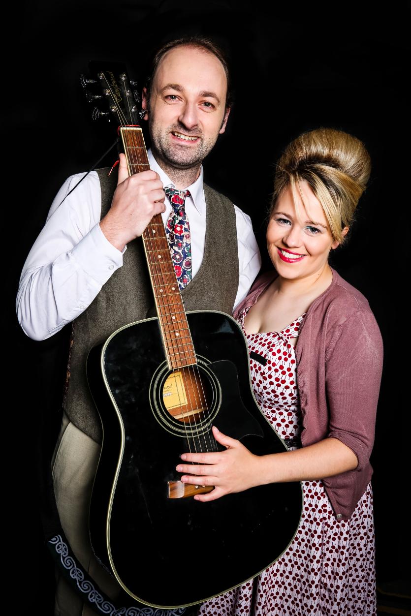 Kevin Reade (as Jim) and Aideen Leacy (as Annie)