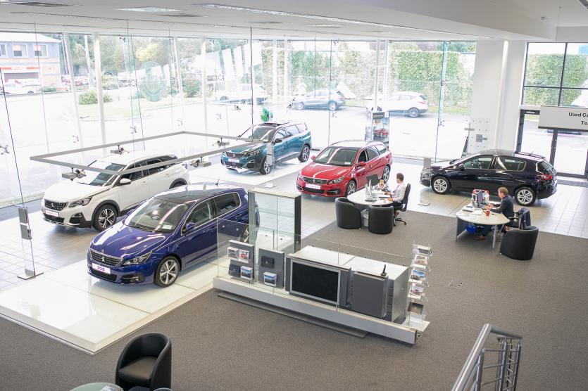 Colans Peugeot Rathangan Showroom