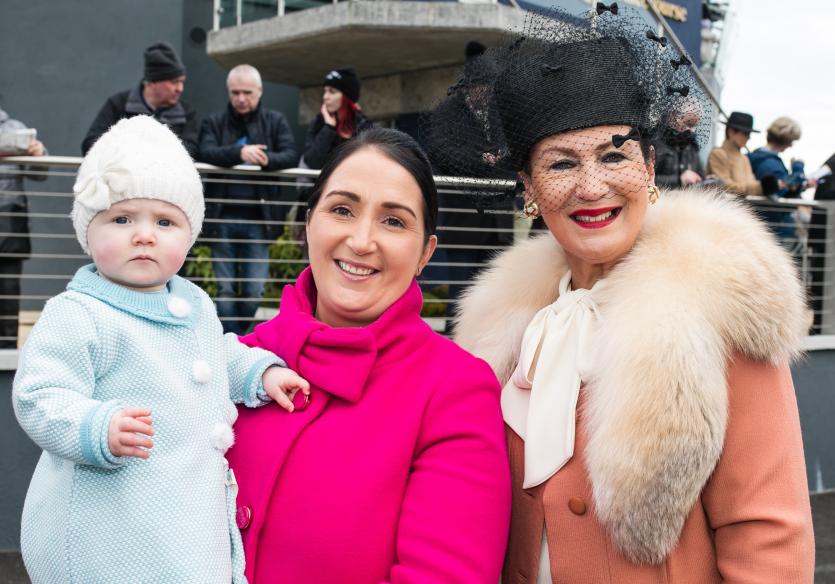 9 Month old Jane Amond, Sinead Amond and Faith Amont