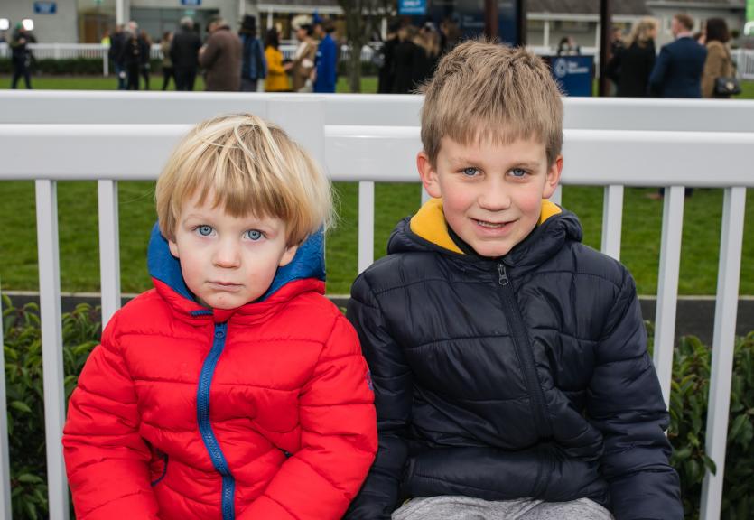 Cillian and Oisin O'Sullivan from Ardclough