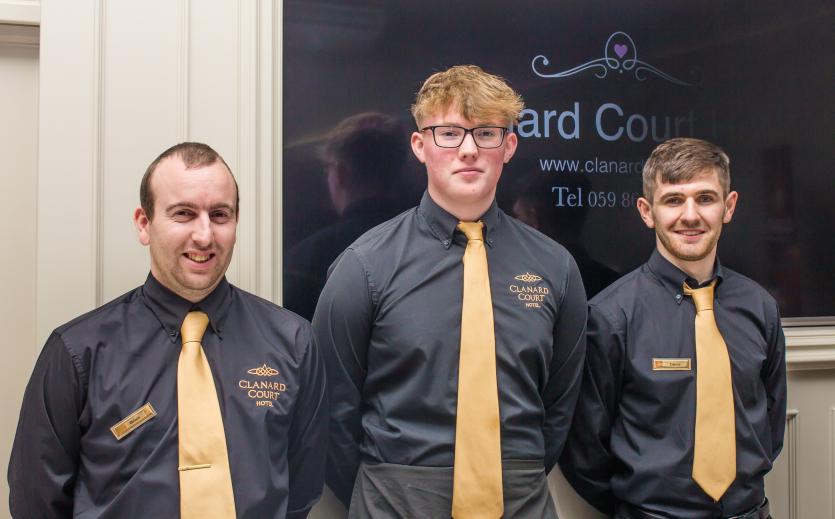 Clanard staff members Brian, Tom and David