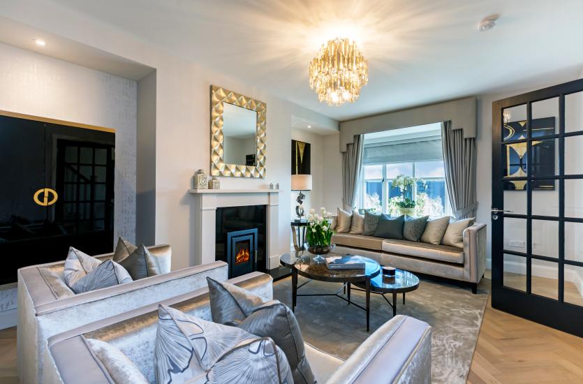 4 bed semi with black door