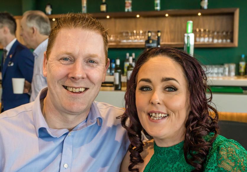 Michael Kirwan and Louise Campion