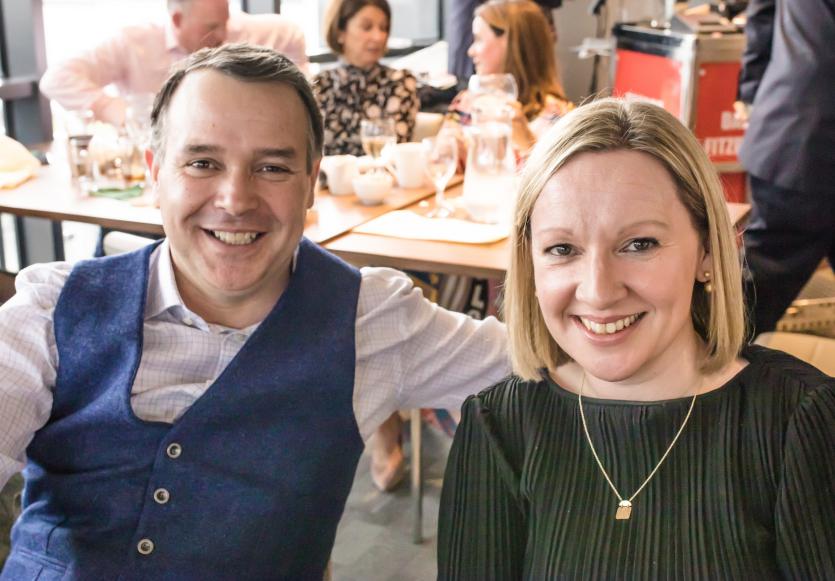 Alan Flanagan and Lucinda Creighton