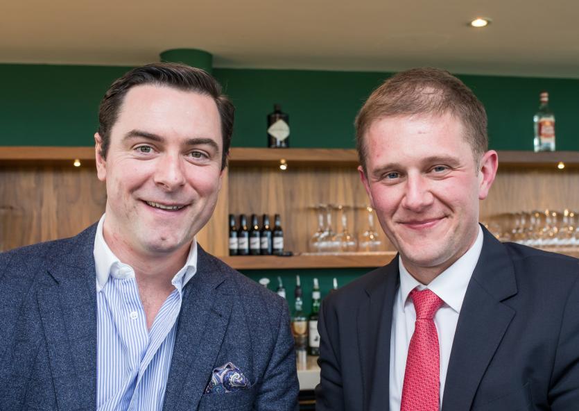 Mick Flanagan and Cathal Veale