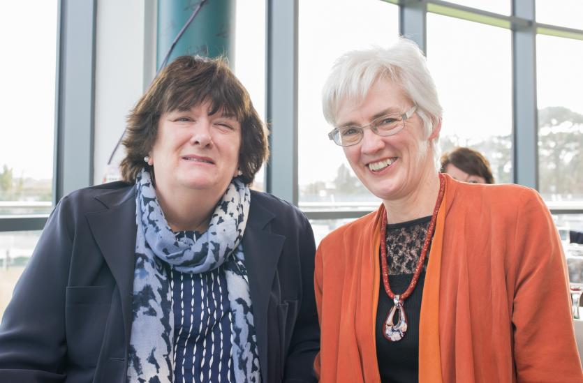 Delores Jones and Aoife O'Brien