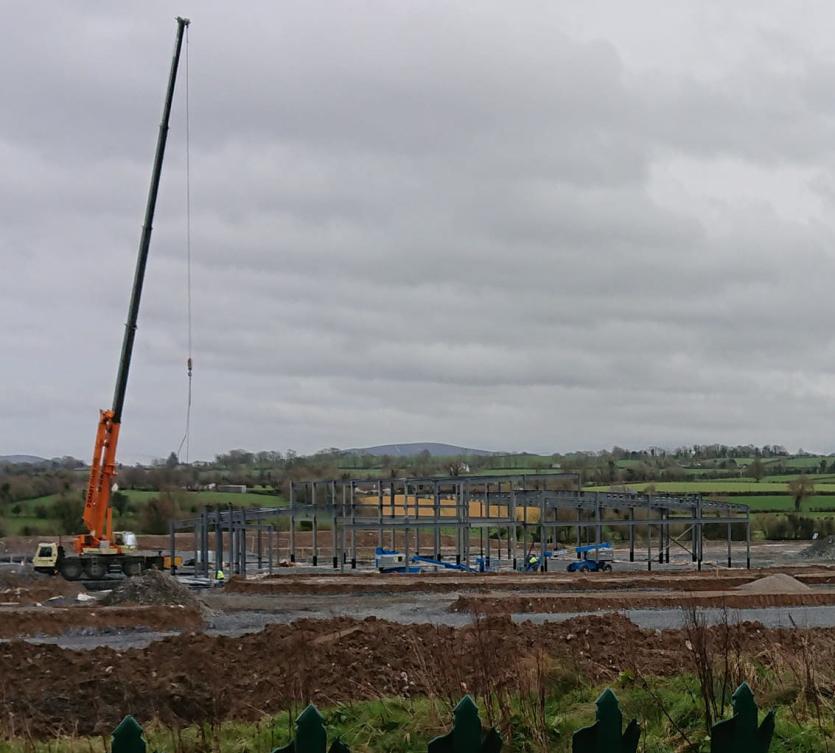 Good progress on new Circle K service station on M9 near Kilcullen