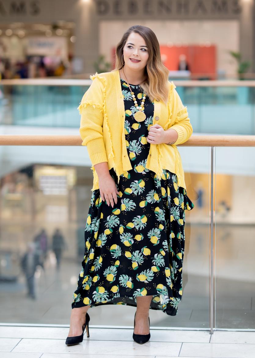 AKH Maxi Dress €120.00, Keeko Cardigan €75.00, Necklace €20.00