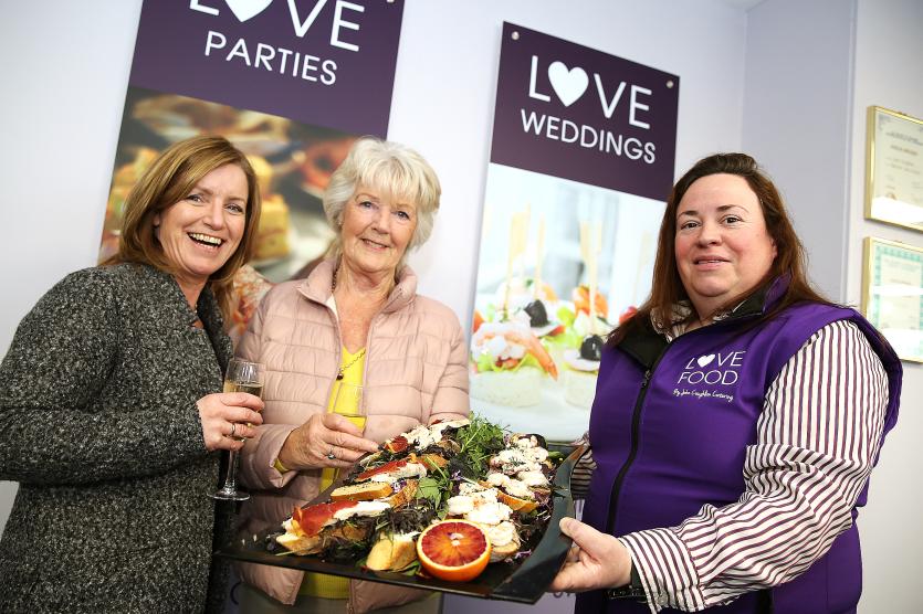 Cathy Phelan, Sheila Keogh and Leona Coughlan (Director Love Food)