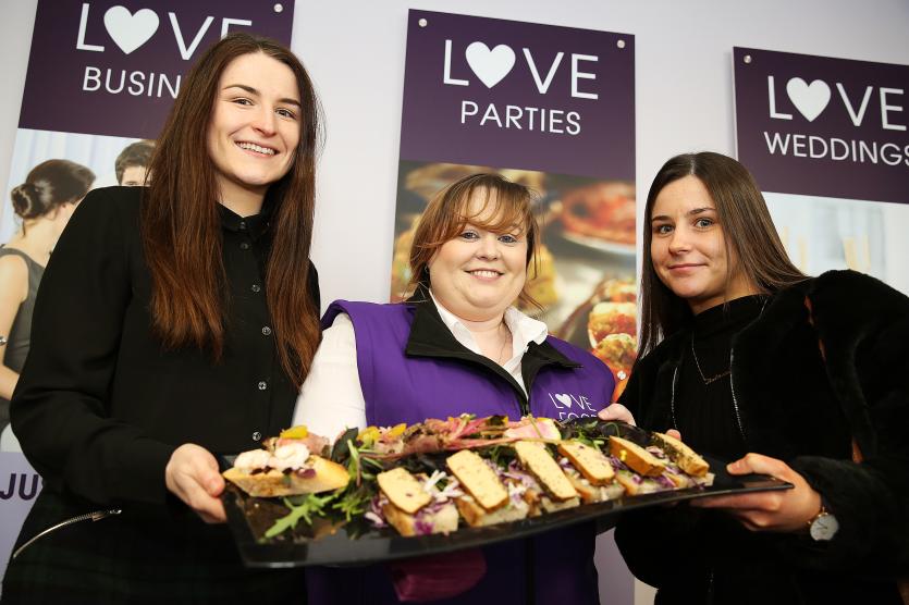 Jane Peacocke (Grant Thornton), Claire Byrne (Love Food) and Rebecca Durney