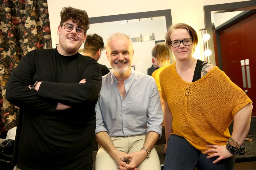 Blind Boy Podcast Live at the Moat Theatre with special Guest Amnesty International Executive Director Colm O'Gorman (7)