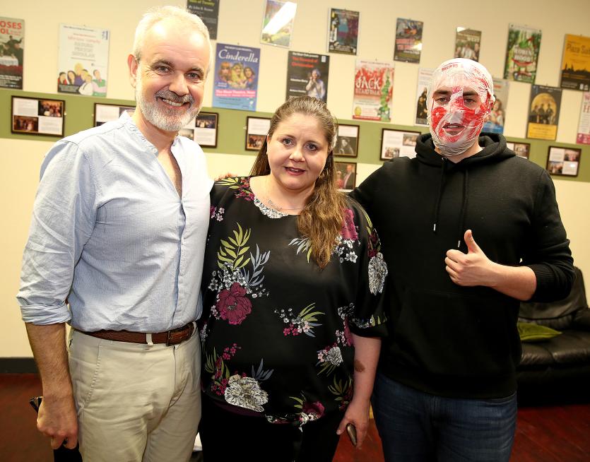 Blind Boy Podcast Live at the Moat Theatre with special Guest Amnesty International Executive Director Colm O'Gorman (9)