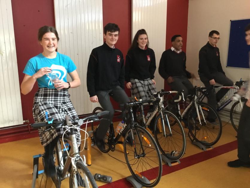 Cycling for Regina Duffy fund