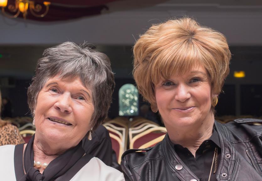 Kathleen Morrissey and Deirdre Moore from Newbridge