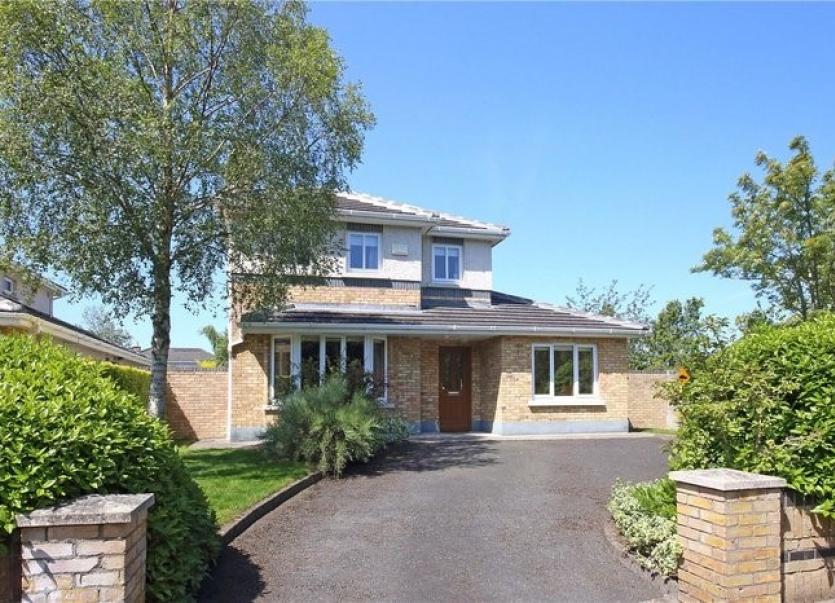 Lovely family home in Naas with sunroom and landscaped gardens on the