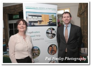 Catherine Redmond and Seamus Teahan of Coughlan White and Partners,Newbridge.