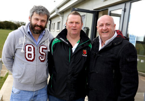 Enda Hanlon and Joe Dunne(Founding members) with Martin Cooper(Communications Director)