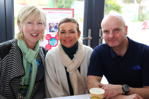 Mary Keane, Anne Setright and Gerry Setright