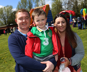 Conor Whelan, Brogan McGrath and Danielle McGrath