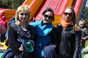 Nadia Bouhella, Jackie Byrne and Justina Jablokov