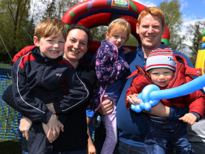 Jennifer, David, Olivia, Liam and Bill Clarken