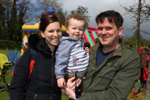 Claire Walsh, Danny Crotty and Jamie Crotty