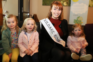 Kildare Rose Meabhdh O Sullivan with Zoe Brosnan, Emilie Crowe and Lauren Crowe