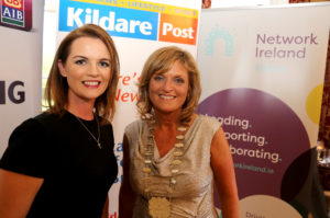 Commerical Manager Kildare Post & Kildare Now Anna Fortune and Network Ireland Kildare Branch President Stella Johnson