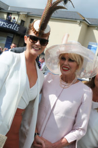 Anna Fortune(Commercial Manager of Kildare Post & Kildare Now) and Joanna Lumley