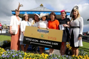 Best Dressed Kirsty Farrell with Judges