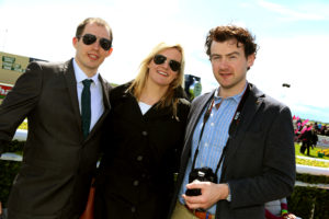 David Cook, Christine Delaney and Mark Delaney
