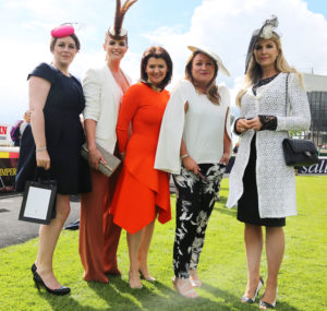 Suzanne Gilhooley(Cullen & Co Jewellers), Anna Fortune(Commercial Manager Kildare Post & Kildare Now),Ciara McElligott(Kilashee House Hotel) Norah Casey(Irish Tatler Magazine) and Yvonne Connolly