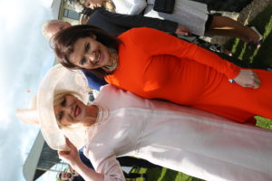 Joanna Lumley and Ciara McElligott