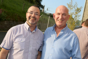 Michael Farrell and Pat McLoughlin