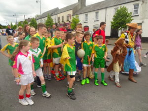 Children participating in last year's festival parade