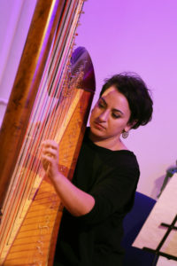 Harpist Gloria Birardi