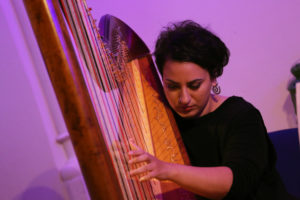 Harpist Gloria Birardi
