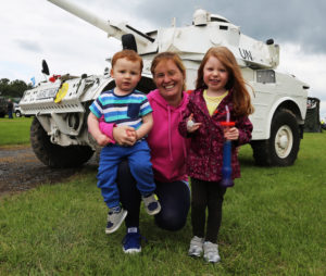 Maria, Sean and Grace Garagan