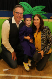 Juliette, Johanna and Fergal Fortune