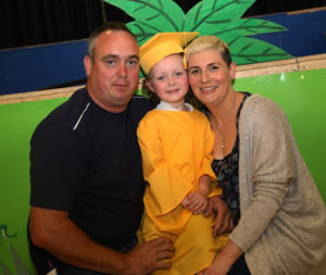 Michelle, JJ and Brona Keenan