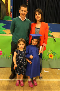 Nora, Alan, Deirdre and Alice Mahon