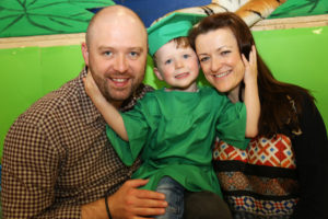 Padraig, Noah and Sheila Burke