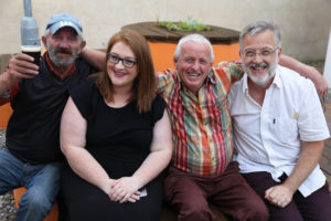 Donal Burke, Orla Goulding, Benny Madden and Derek Burrowes