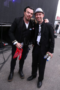 Singer Jack L with his Pianist Michael Fay