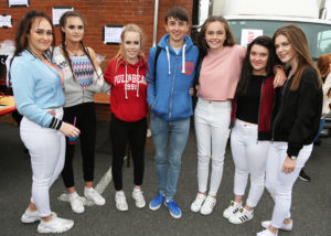 Dervla Flynn, Lucy Byrne, Amelda Farrell, Simon Culleton, Kate Dooley, Ciara Hogan and Aoife Power