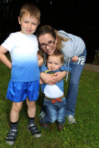 Cillian, Darragh and Caoline Lennon